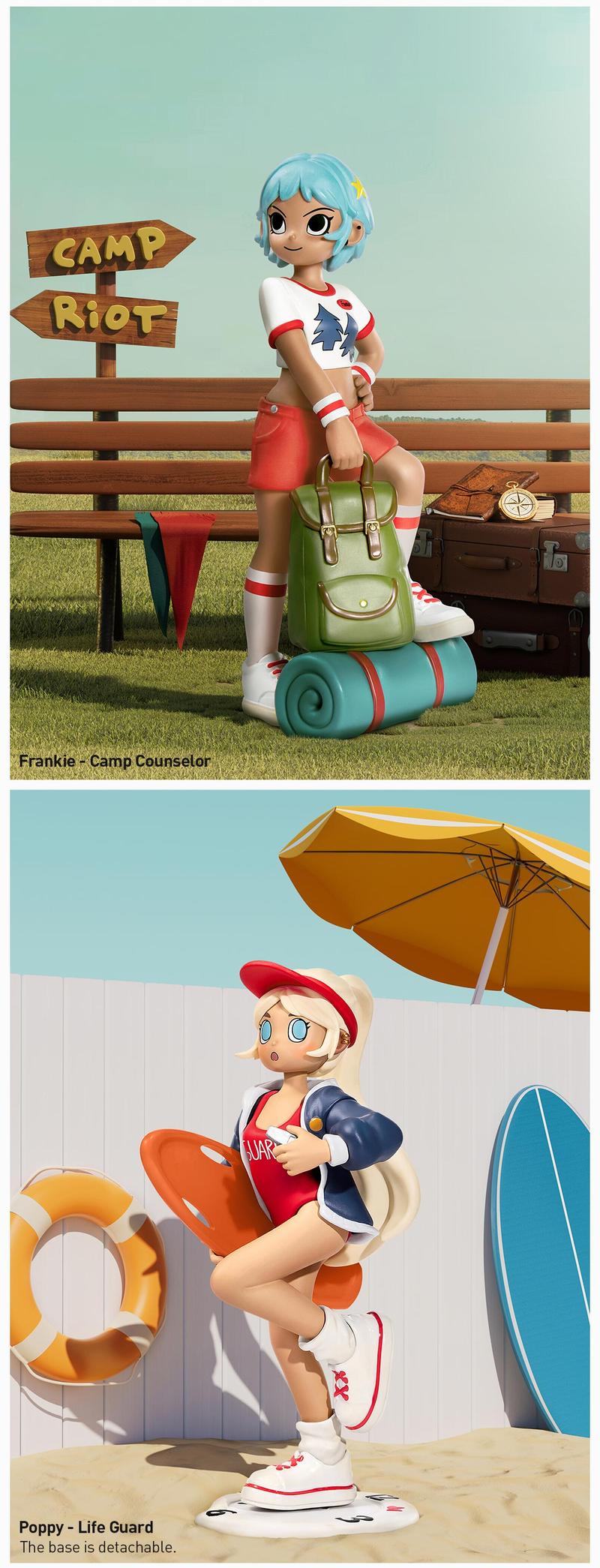 POP MART Peach Riot Rush Hour Series Figures