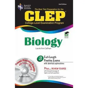 USED-CLEP Biology w/ CD-ROM (CLEP Test Preparation) by Laurie Ann Callihan Ph.D. (Paperback)