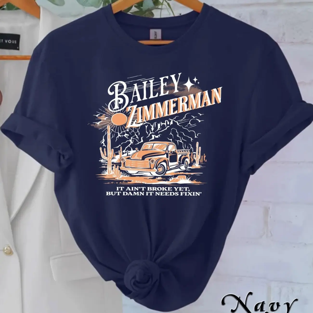 Bailey Zimmerman It Ain't Broke Yet T-Shirt, Country Music Tee, Western Shirt, Country Singer Shirt, Cowgirl Shirt