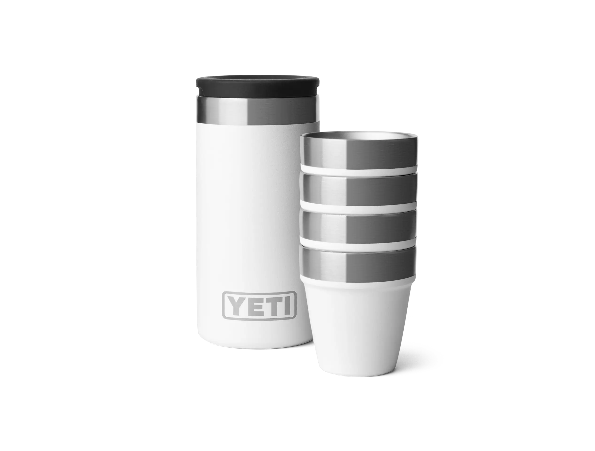 YETI Shot Glasses  WITH CARRYING CASE