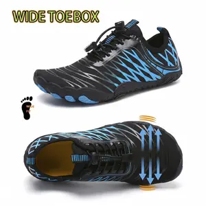 Women’s Orthopedic Wide Toe Box Water Shoes, Breathable Stretch Fabric, Roomy Fit for Bunions & Plantar Fasciitis, Cushioned Footbed, Non-Slip Flexible Outsole, Great for All-Day Wear, Travel, Water Sports, Casual Activities, Easy to Clean