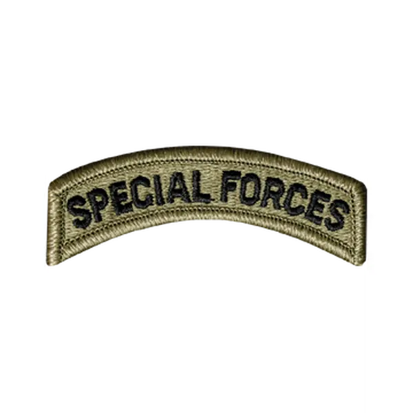 Special Forces Tab with Fastener