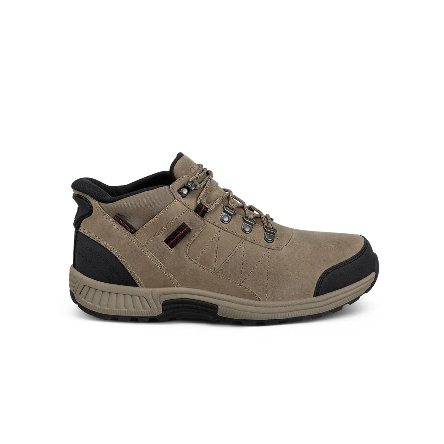 Dalton Hands-Free Waterproof - Taupe/Red