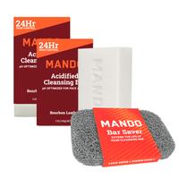 Bourbon Leather Cleansing Bar 2-Pack