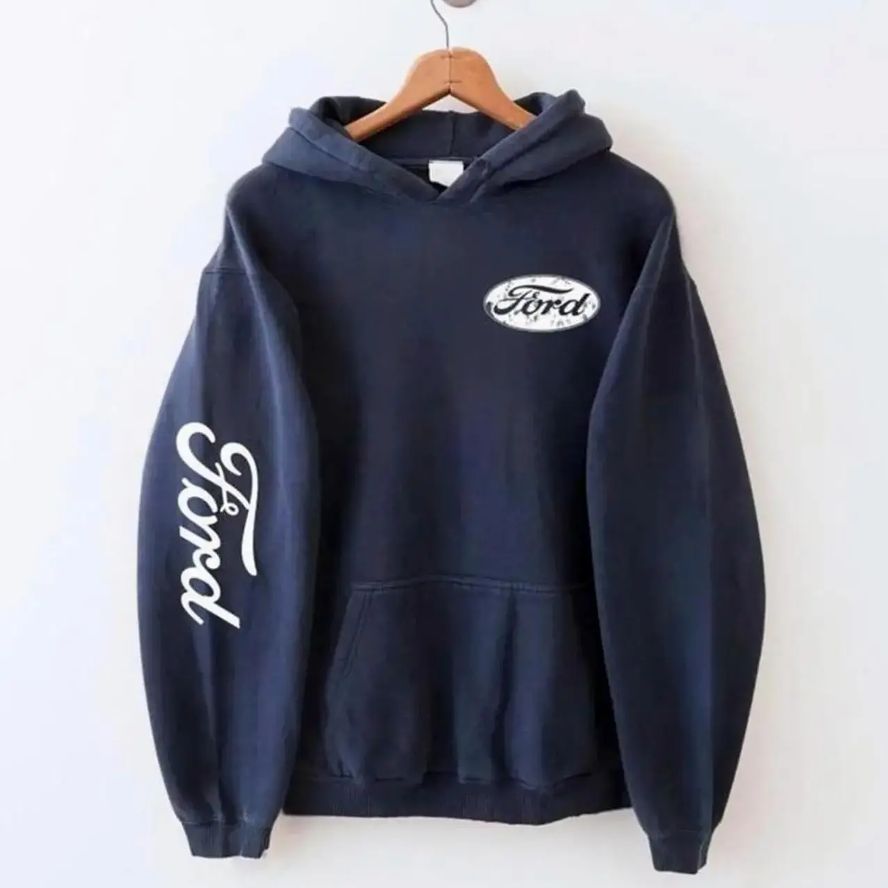 Ford Blue Logo Hoodie Sweatshirt Tshirt, Ford Shirts, Gift For Car Lovers, For Men For Him For Husband For Dad, Graphic Tee
