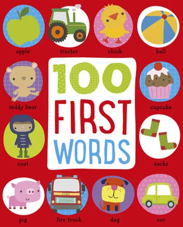 USED Book - 100 First Words (Board book) - english