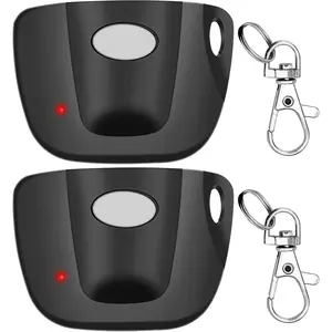 300MHz 10 dip Switch for Multicode Gate Door Opener Remote, for 3089,3070,3060,308911,MCS308911,MCS306010,MCS3070 Gate Clicker with Keychain.