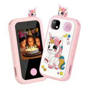 Kids Multi-Functional Touch Screen Toy Smartphone with Dual Camera, Learning Games, Video & Learning Features, Ideal Holiday/Birthday Gift for Over 6 Yrs Boys & Girls