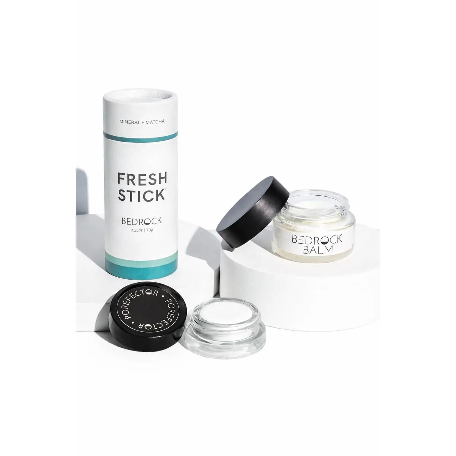 Zinc Essentials Set | Redness Cream, Blemish Cream & Sensitive Skin Deodorant