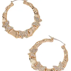 Butterfly Hoop Earrings