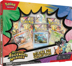 Ascended Heroes Deluxe Pin Collection, Collectible Trading Cards