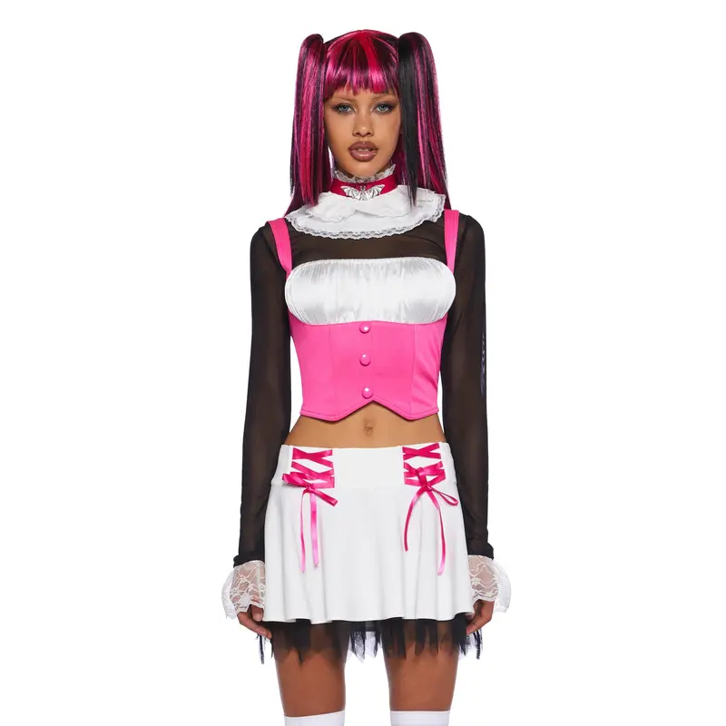 For Ghouls Only Premium Costume And Wig Set