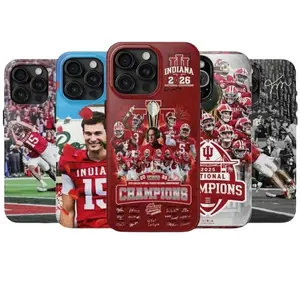 Indiana Championship Phone Case, Fernado Mendoza Touch Down Case Cover For iPhone 17 Air X 11 12 13 14 15 16 Plus Pro Max & Samsung S Series YZM05Y