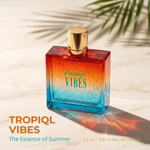 Best Gift for Her Perfume 100ML, Tropical Coconut Vanilla Scent, Long Lasting Eau De Parfum, Affordable Luxury Present
