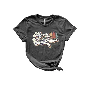 Merry Christmas Shirt,Merry Christmas Shirt,Christmas T shirt, Christmas Family Shirt,70s Style Merry Shirt