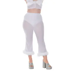Ethereal Angel Sheer Halloween Pants