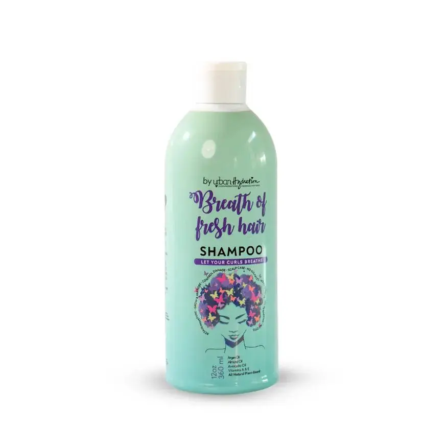 Urban Hydration Breath of Fresh Hair Shampoo, Fragranced Haircare Cleanser with Glycerin and Argan Oil