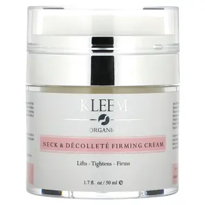 Kleem Organics Neck & Décolleté Firming Cream, For All Skin Types, 1.7 fl oz (50 ml)