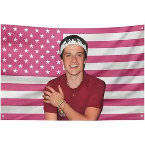 60in x 40in Tapestry Josh Flag Poster Room Fun Flags Indoor And Outdoor Decor Wall Aesthetic Art Home Hutcherson Decor Blanket Merch Gift