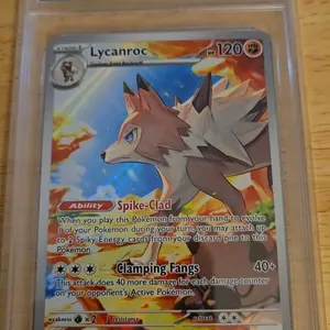 Pokémon TCG Mystery Pack Randomized Graded Slab Trading Card.
