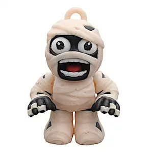 Cute Bandage Mummy Animated Decor for Spooky Fun