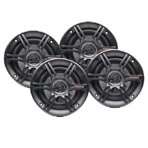 Car Audio Crunch CS-653 300 Watts 6.5-Inch  3-way 4 Ohms Car CS Speakers,Black,2 Pair