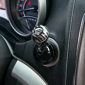 Car Start Button Cover Rocker Automotive Interior Accessory Retro Joystick Decoration Universal New Car Gift