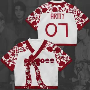 Kpop Group Bangtan-Style Football Boxy Jersey, Custom Bangtan Boys Members Football Boxy Jersey For Army, Bangtan World Tour 2026 Merch Top, Bangtan Comeback 2026 Sports Vest