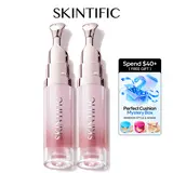 SKINTIFIC Lip Serum 2pcs Day & Night Lip Combo – Tinted + Clear for All-Day Hydration & Overnight Repair