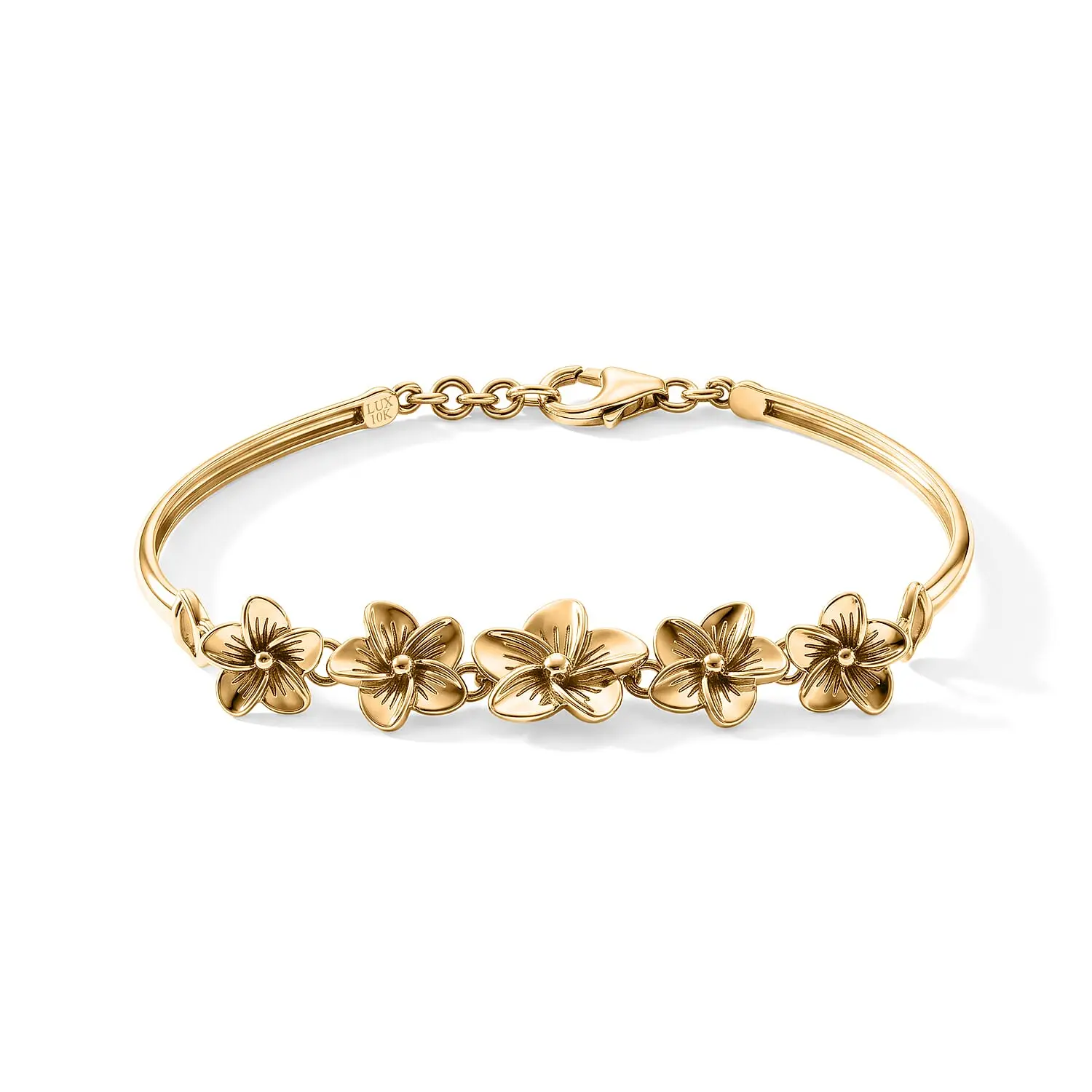 Luxoro 10K Yellow Gold Chain Bracelet (7.25 In)