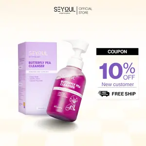Seyoul Butterfly Pea Cleanser Acne-Fighting Face Wash for Oily & Acne-Prone Skin Shine-Free and Clean Skin 250ml