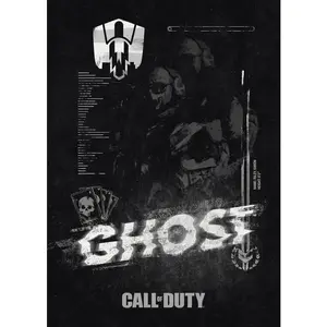 Call of Duty Ghosts Video Game Poster - NO FRAME