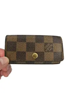 Pre-owned Louis Vuitton Canvas Key Holder Ebene 4 Perfect For Daily Use