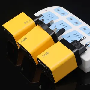 Us Plug 80w USB-C Fast Charger Travel Charger Block with 80cm Retractable Data Cable, Mobile Power Adapter for Phones, Model Xinghao 01