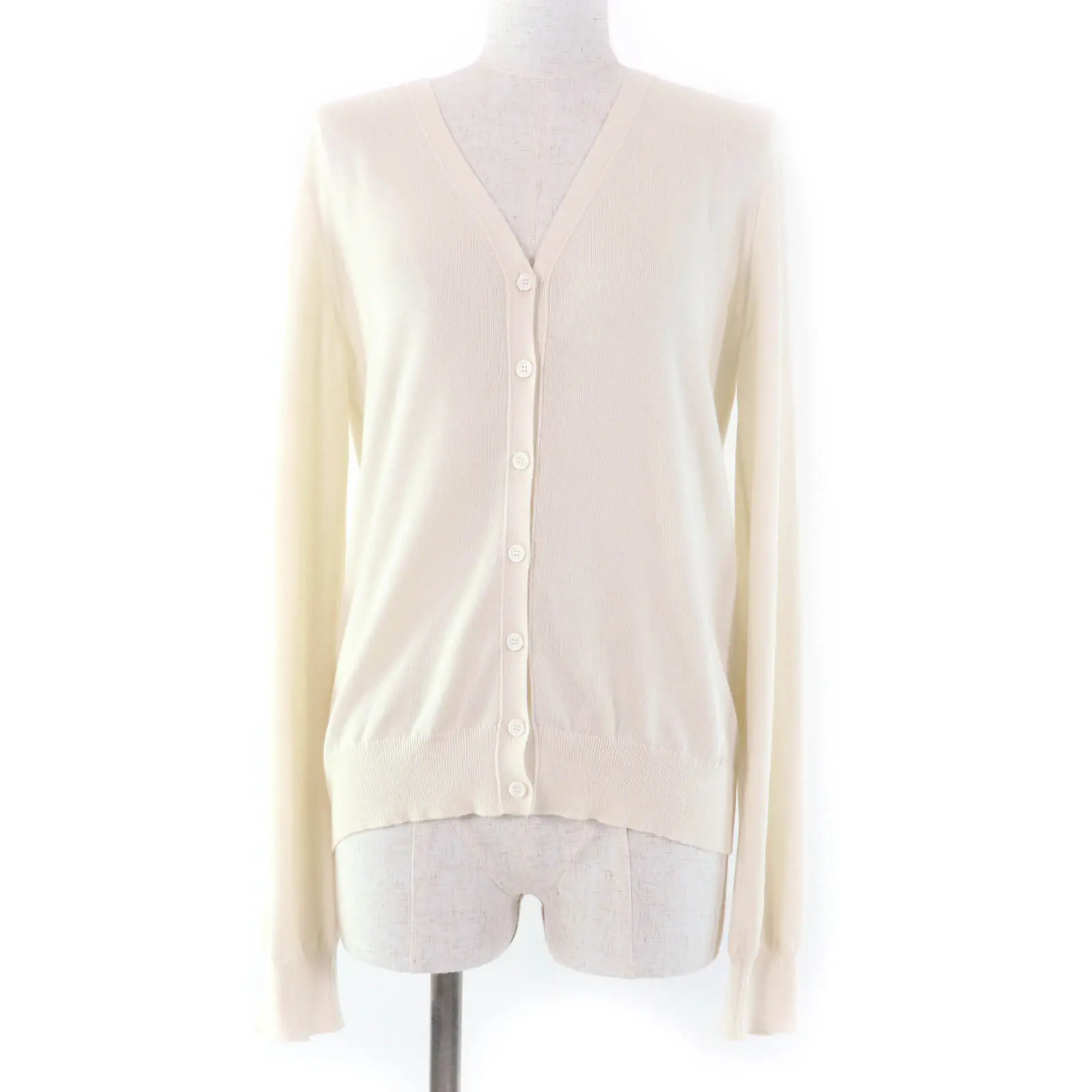 Pre-owned Loewe Cashmere Small Leather Goods 100% Knit Cardigan