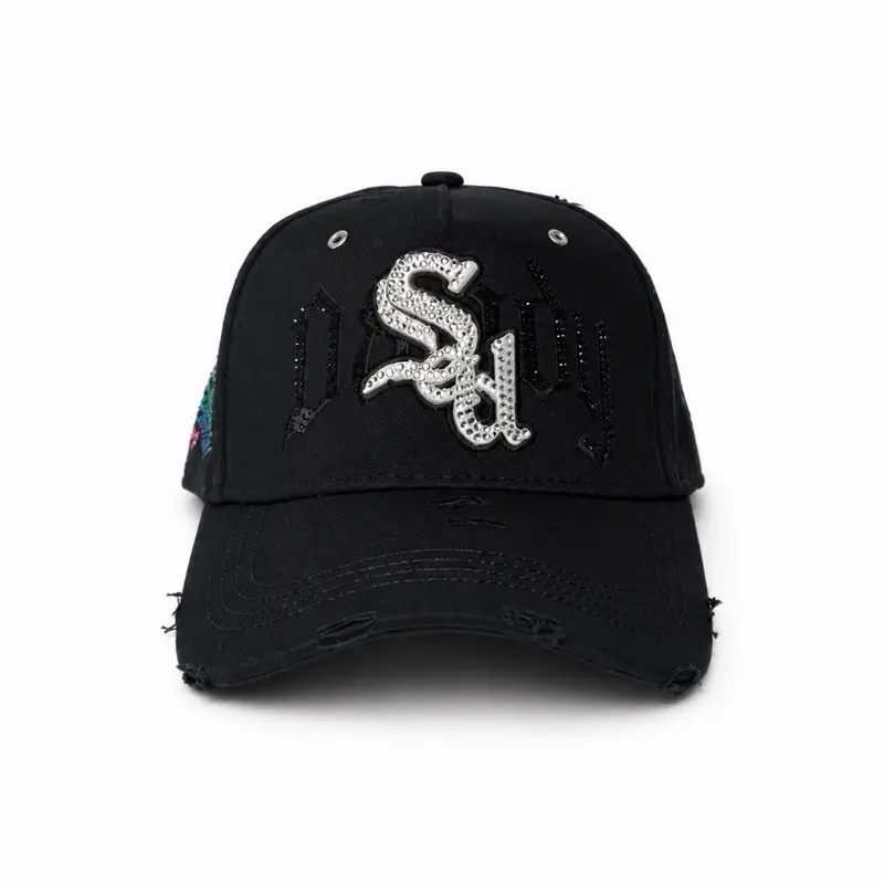 Dandy Hats X Sadboyz Junior H Psicodélica Snapback Hat – Premium Streetwear Baseball Cap for Men & Women, Adjustable