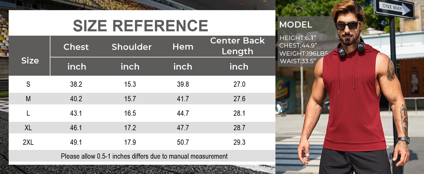 COOFANDY Men's Vests Workout Hooded Tank Tops Sleeveless Muscle Cut Off Shirts Athletic Gym Hoodies for Training Fitness COOFANDY Men's Vests Workout Hooded Tank Tops Sleeveless Muscle Cut Off Shirts Athletic Gym Hoodies for Training Fitness
