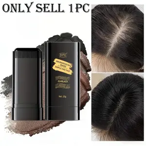 Lazy Girl Friendly Drugstore Hair Dye Stick Long Wear Waterproof Sweat Proof Instant Color Fade Resistant Travel Size Natural Look
