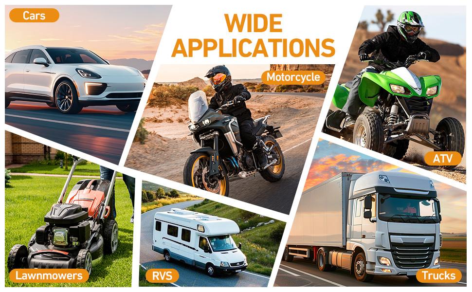 40 PCS Tire Repair Rubber Nails Kit with 2 Tubes of Black Tire Sealant Glue, 2026 New Screw in Tire Plugs Kit, Fast Self-Service Tire Repair Screws Kit for Car Motorcycle Truck Tractor Puncture Repair