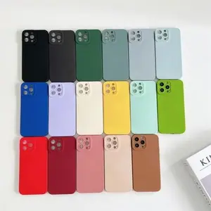 For iPhone 15 14 13 12 11 Pro Max XR Shockproof Liquid Silicone Case Phone Cover