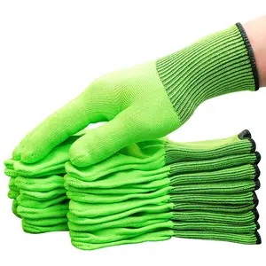 2 Pairs Polyester Work Gloves Core, Comfortable Breathable Safety Gloves for Industrial Electronics Gardening Cleaning, Factory Direct, Durable Gloves