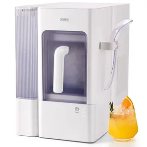 【Springtok】Gevi Countertop Adella Nugget Ice Maker with Portable Ice Basket Large Side Reservoir | Self-Cleaning