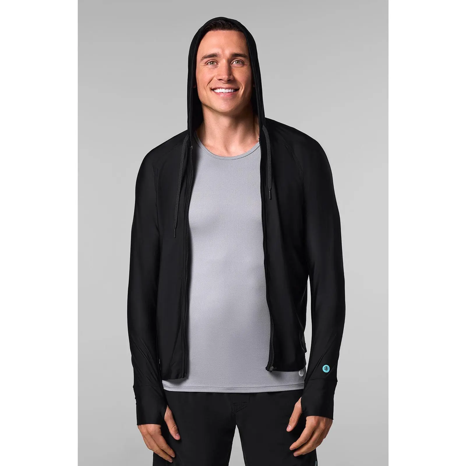 Men's Ocala Swim Hoodie | Black