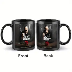 11oz In My Godfather Era Mug, Ceramic, Large Capacity, Office, Home, Study, Coffee Shop, Gifts, Easy to Clean, Gift Mug