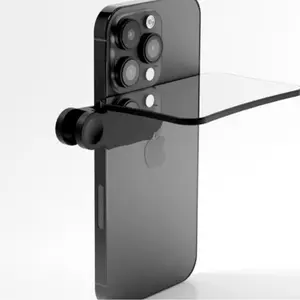 Phone Camera Reflective Clip Set, Adjustable Phone Selfie Reflector, Universal Mirror Reflective Phone Holder, Mobile Photography Accessory, Phone Accessories