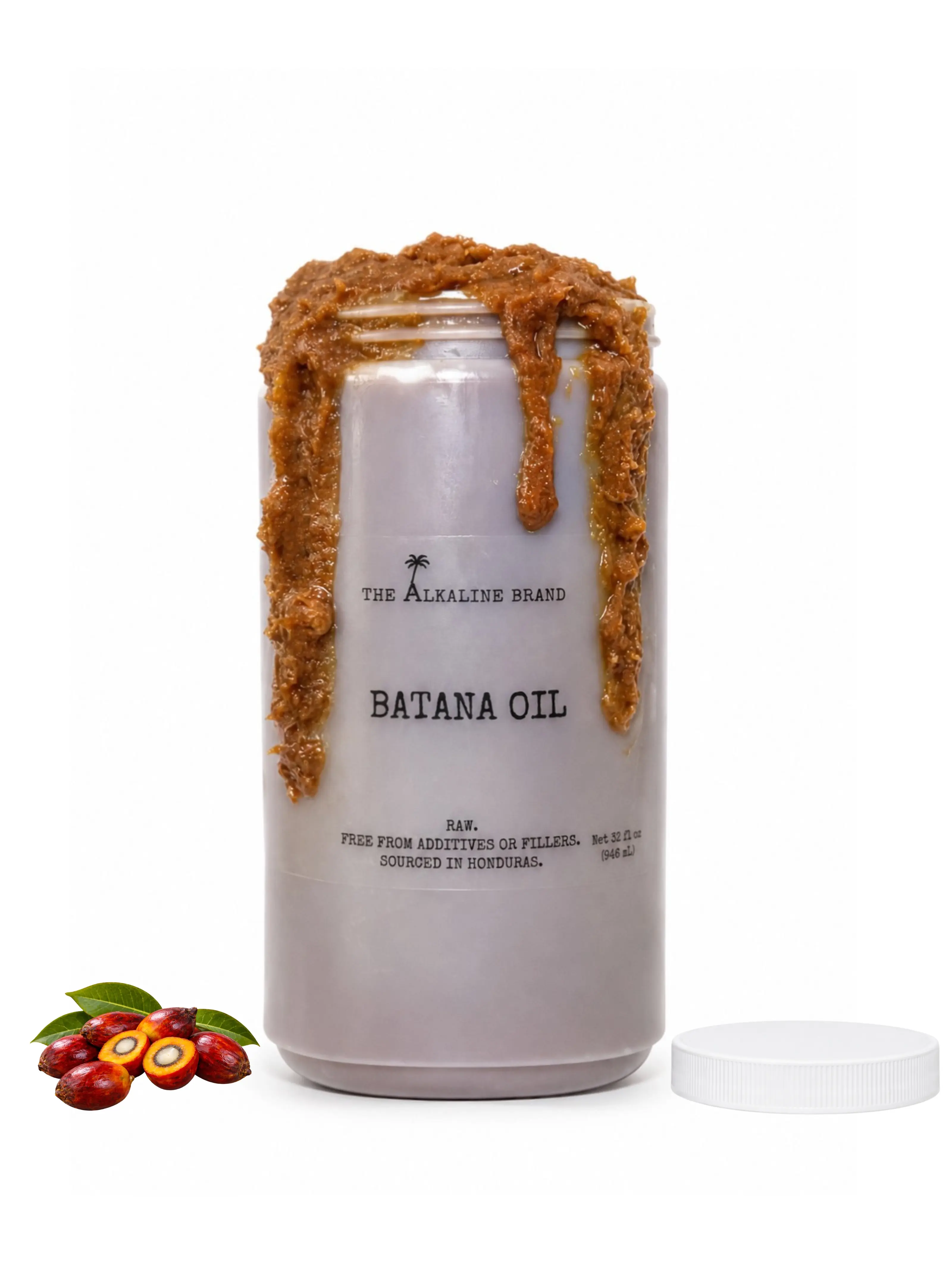 Batana Oil – Raw, Sourced in La Moskitia Honduras, Pure single ingredient, Free from fillers or additives, Hair oil for leave in and wash out use