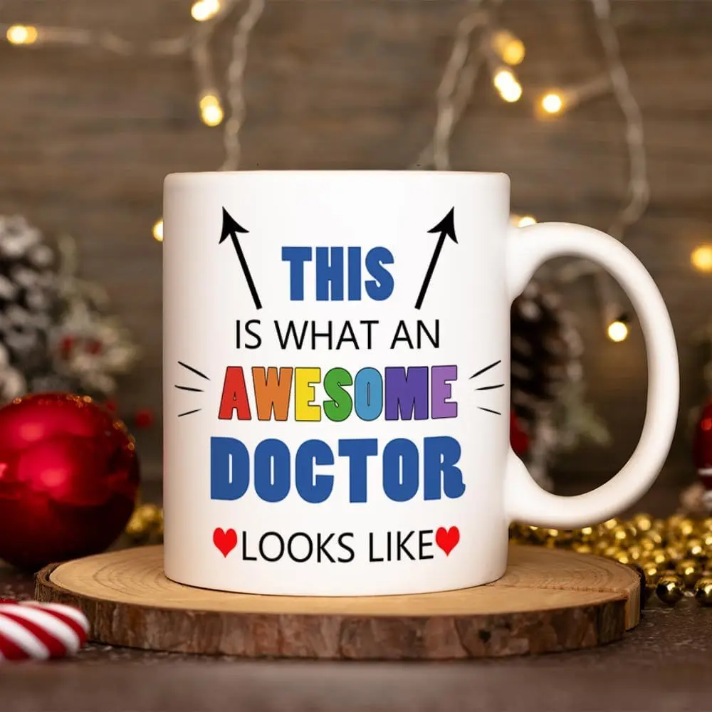 Awesome Doctor Mug, Doctor Gift, Thank You Gift for Doctor, Doctor Christmas Gift, Appreciation Gift, Dr.Mug Gifts 11oz