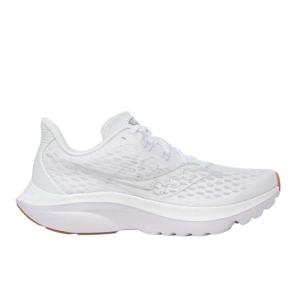 Saucony Womens Kinvara 16 Running Sneakers Shoes - White