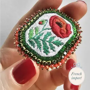 Poppy Brooch