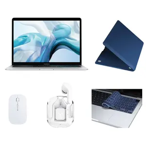 Refurbished Apple MacBook Air Laptop Bundle - Apple M1 8-Core CPU 7-Core GPU 8GB RAM 128GB SSD 13 Silver MGN83LL/A (2020) | (Good Condition)
